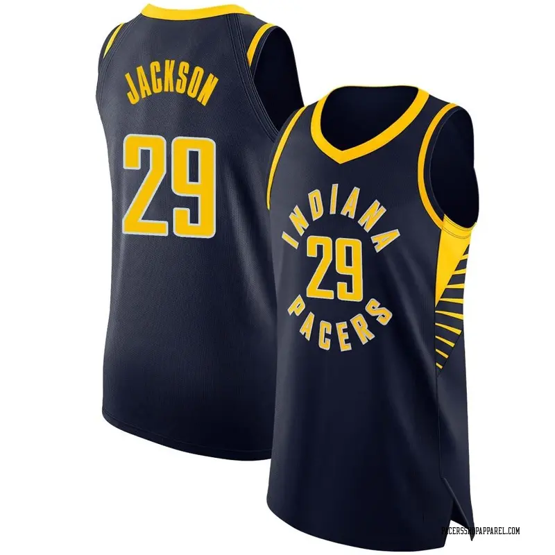 Indiana Pacers Authentic Navy Quenton Jackson Jersey - Icon Edition - Youth
