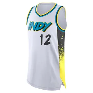 Indiana Pacers Authentic White Johnny Furphy 2024/25 City Edition Jersey - Men's