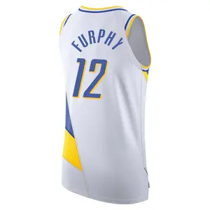 Indiana Pacers Authentic White Johnny Furphy 2025/26 City Edition Jersey - Youth