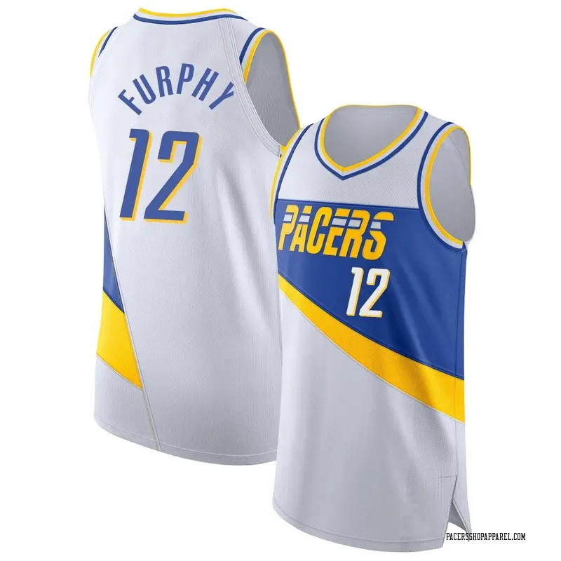 Indiana Pacers Authentic White Johnny Furphy 2025/26 City Edition Jersey - Youth