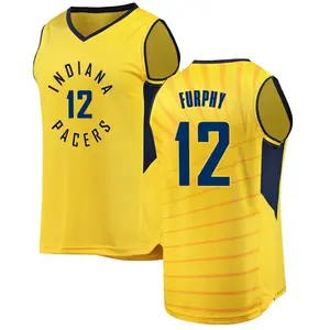 Indiana Pacers Fast Break Gold Johnny Furphy Jersey - Statement Edition - Youth