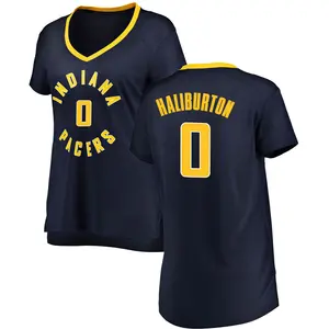 Nike Youth Indiana Pacers Yellow Tyrese Haliburton #0 T-Shirt
