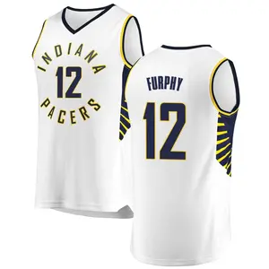 Indiana Pacers Fast Break White Johnny Furphy Jersey - Association Edition - Youth