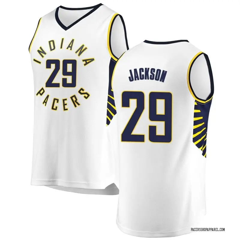 Indiana Pacers Fast Break White Quenton Jackson Jersey - Association Edition - Men's