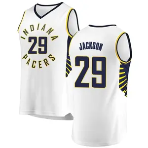 Indiana Pacers Fast Break White Quenton Jackson Jersey - Association Edition - Youth