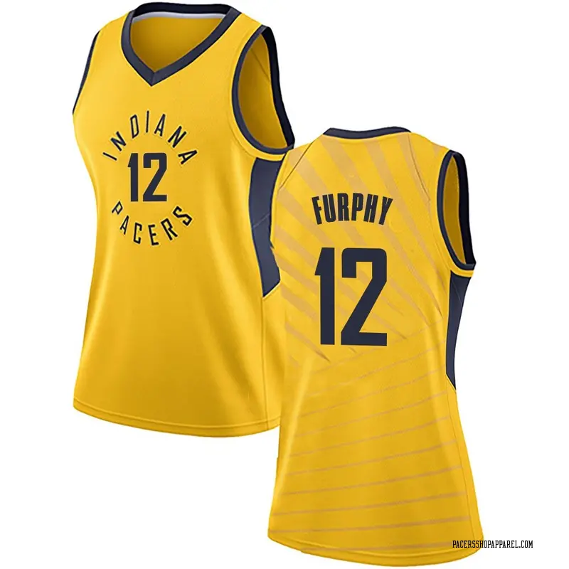 Indiana Pacers Swingman Gold Johnny Furphy Jersey - Statement Edition - Women's