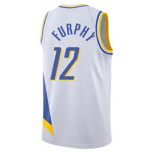 Indiana Pacers Swingman White Johnny Furphy 2025/26 City Edition Jersey - Youth