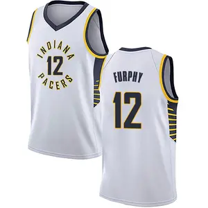 Indiana Pacers Swingman White Johnny Furphy Jersey - Association Edition - Youth