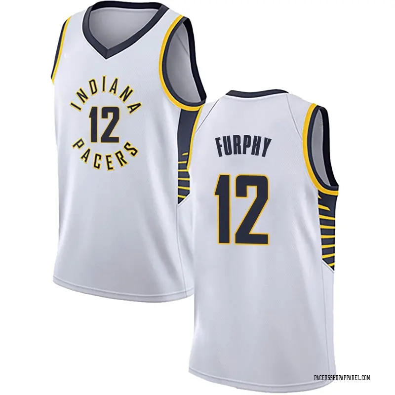 Indiana Pacers Swingman White Johnny Furphy Jersey - Association Edition - Youth
