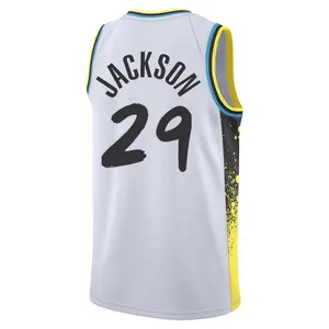 Indiana Pacers Swingman White Quenton Jackson 2024/25 City Edition Jersey - Youth