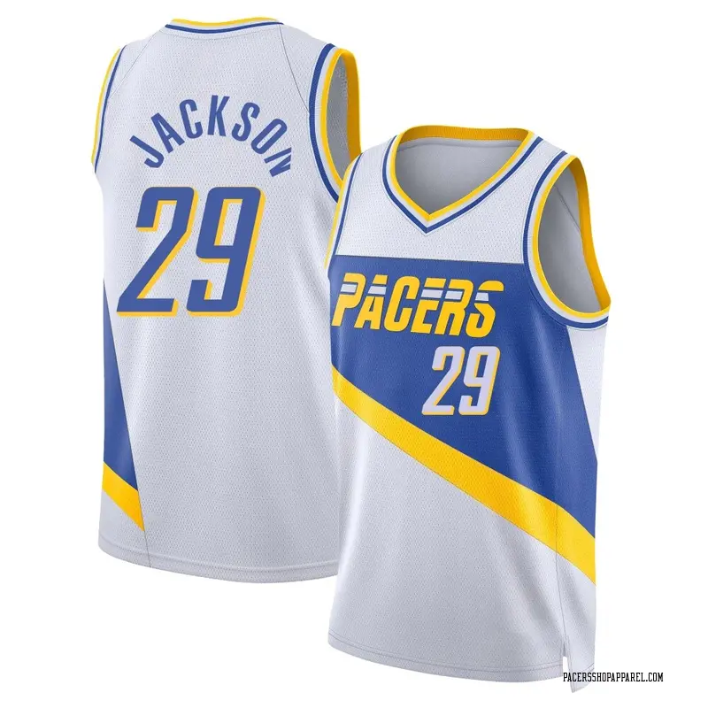 Indiana Pacers Swingman White Quenton Jackson 2025/26 City Edition Jersey - Youth