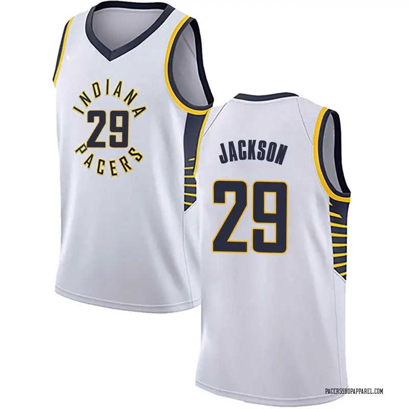 Indiana Pacers Swingman White Quenton Jackson Jersey - Association Edition - Youth