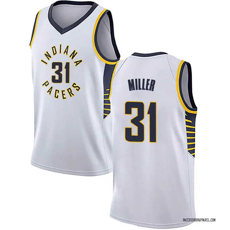 Adidas NBA Indiana Pacers Reggie Miller #31 Flo Jo Jersey Mens Medium