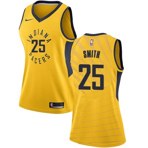 Indiana Pacers Swingman Gold Jalen Smith Jersey - Statement Edition - Women's
