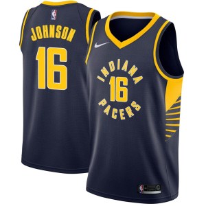 Indiana Pacers Swingman Navy James Johnson Jersey - Icon Edition - Youth