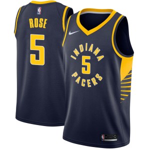 Indiana Pacers Swingman Navy Jalen Rose Jersey - Icon Edition - Youth