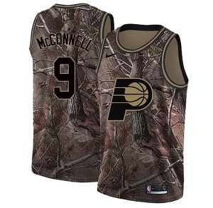 Indiana Pacers Swingman Camo T.J. McConnell Realtree Collection Jersey - Youth