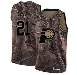 Indiana Pacers Swingman Camo Terry Taylor Realtree Collection Jersey - Youth