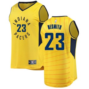 Indiana Pacers Fast Break Gold Aaron Nesmith Jersey - Statement Edition - Youth