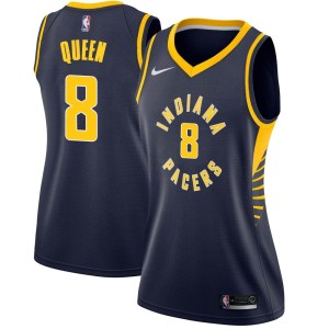 Indiana Pacers Swingman Navy Trevelin Queen Jersey - Icon Edition - Women's