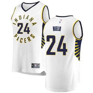 Indiana Pacers White Buddy Hield Fast Break Jersey - Association Edition - Youth