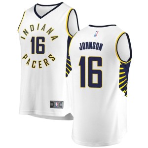 Indiana Pacers Fast Break White James Johnson Jersey - Association Edition - Youth