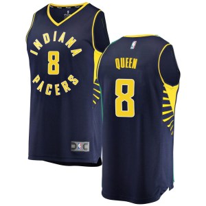 Indiana Pacers Fast Break Navy Trevelin Queen Jersey - Icon Edition - Men's