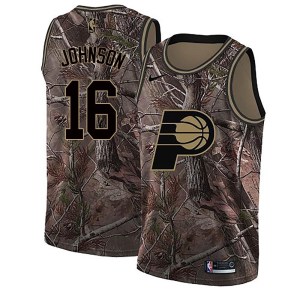 Indiana Pacers Swingman Camo James Johnson Realtree Collection Jersey - Men's
