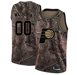 Indiana Pacers Swingman Camo Bennedict Mathurin Realtree Collection Jersey - Men's