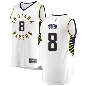 Indiana Pacers Fast Break White Trevelin Queen Jersey - Association Edition - Men's