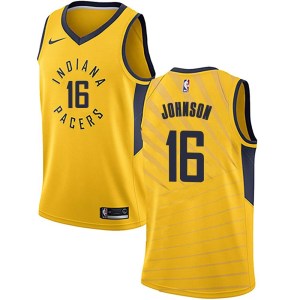 Indiana Pacers Swingman Gold James Johnson Jersey - Statement Edition - Youth