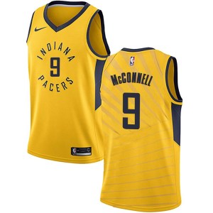 Indiana Pacers Swingman Gold T.J. McConnell Jersey - Statement Edition - Youth