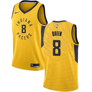 Indiana Pacers Swingman Gold Trevelin Queen Jersey - Statement Edition - Youth