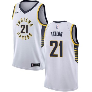 Indiana Pacers Swingman White Terry Taylor Jersey - Association Edition - Men's