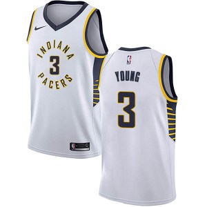 Indiana Pacers Swingman White Joseph Young Jersey - Association Edition - Men's