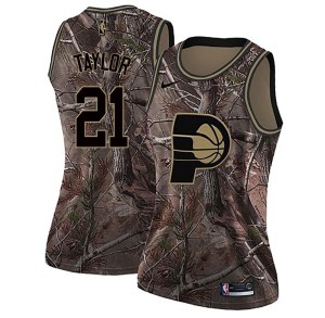 Indiana Pacers Swingman Camo Terry Taylor Realtree Collection Jersey - Women's