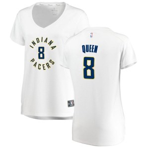 Indiana Pacers Fast Break White Trevelin Queen Jersey - Association Edition - Women's