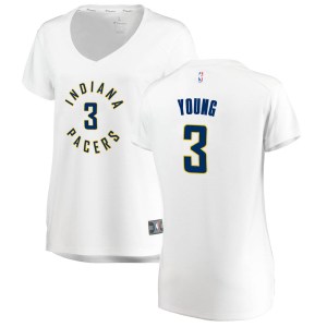 Indiana Pacers White Joseph Young Fast Break Jersey - Association Edition - Women's