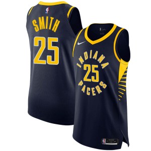 Indiana Pacers Authentic Navy Jalen Smith Jersey - Icon Edition - Youth