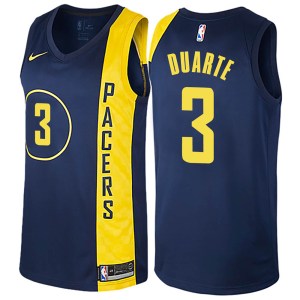 Indiana Pacers Swingman Navy Blue Chris Duarte Jersey - City Edition - Youth