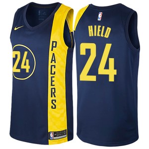 Indiana Pacers Swingman Navy Blue Buddy Hield Jersey - City Edition - Youth