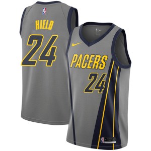Indiana Pacers Swingman Gray Buddy Hield 2018/19 Jersey - City Edition - Youth