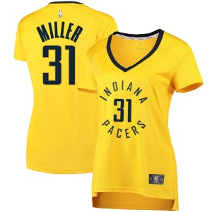 Indiana Pacers Fast Break Gold Reggie Miller Jersey - Statement Edition - Women's