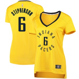 Indiana Pacers Fast Break Gold Lance Stephenson Jersey - Statement Edition - Women's
