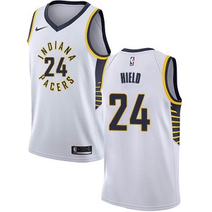 Indiana Pacers Swingman White Buddy Hield Jersey - Association Edition - Youth