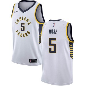 Indiana Pacers Swingman White Jalen Rose Jersey - Association Edition - Youth