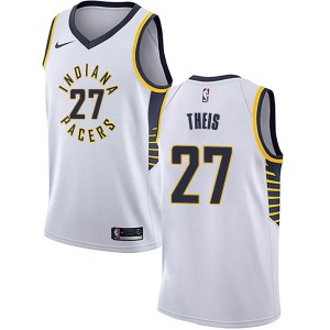 Indiana Pacers Swingman White Daniel Theis Jersey - Association Edition - Youth