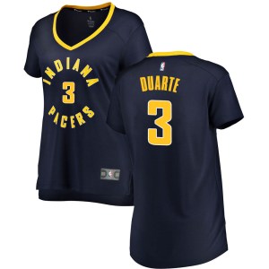 Indiana Pacers Navy Chris Duarte Fast Break Jersey - Icon Edition - Women's