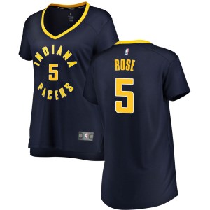 Indiana Pacers Navy Jalen Rose Fast Break Jersey - Icon Edition - Women's