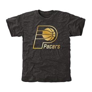 Indiana Pacers Gold Collection Tri-Blend T-Shirt - Black - Men's